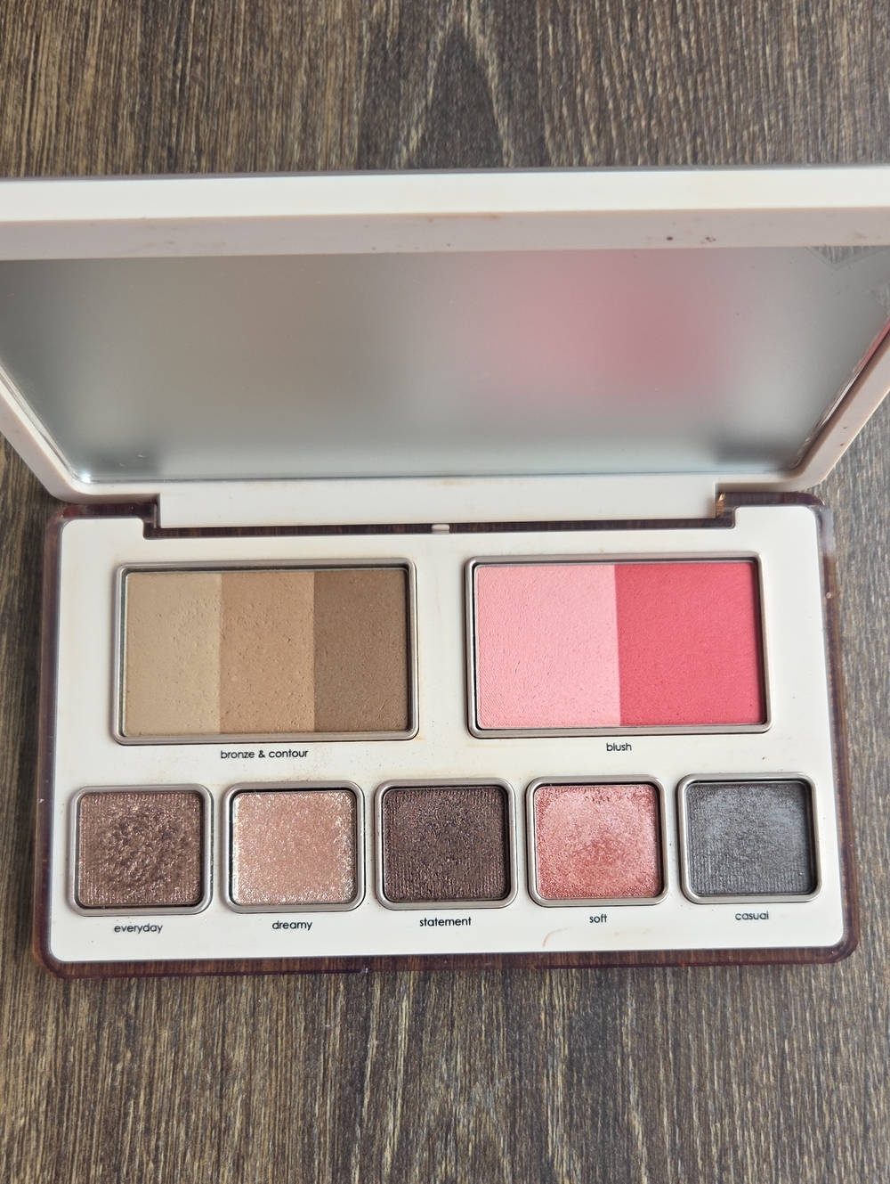 Bronze & Pink Blush Makeup Palette